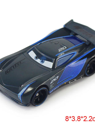 Disney Pixar Cars 2 3 Pressofuso in metallo Veicolo Saetta McQueen Mater Jackson Storm Miss Fritter Auto Giocattolo Giocattoli per bambini Regali di Natale - riparo82