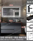 B567 Combinazione di mobili da bagno con cassetto lavabo integrato Rock Vanity Mobiletto da bagno intelligente Lavandino Lavabo Mobili