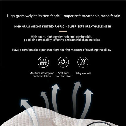 2026 Pillow Help Sleep And Protect The Neck Cervical Orthopedic Household Soybean Fiber Massage SPA Pillow For Sleeping