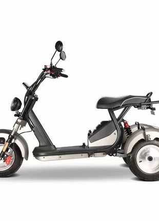 Clark is hot selling 10 Inch Fat Tire Trike Electric Vehicles Three Wheel Electric Scooter Citycoco 2000W 3 Wheels Electrical Mo - Riparo82