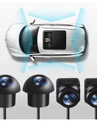 Car Camera 360 Degree 1080P Night Vision WDR Technology 4 Camera Car 360 Panorama cam Kit for Car Android Ardio - Riparo82