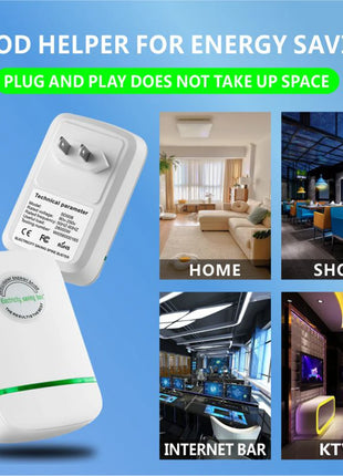 Pro Power Save Electricity Saver – 90V–250V Energy Saving Box with Surge Protection for Home & Office - Riparo82