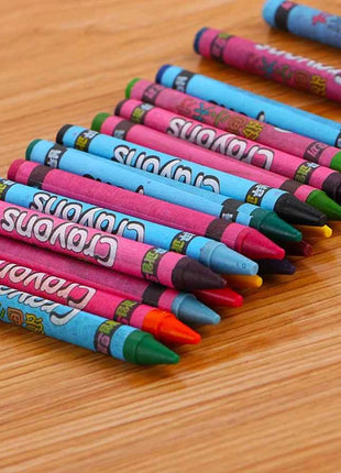 8pcs 8.5cm Boxed Color Crayon Children Painting Art Kits Creative Handmade Drawing Crayon Cute Painting Set Gift for Kids