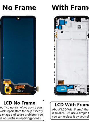6.43 ''Per Xiaomi Redmi Nota 10 4G Display LCD Touch Screen Digitizer Pannello LCD Per Redmi Nota 10 M2101K7AI LCD - riparo82