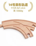 NUOVA binario ferroviario in legno tutti i tipi biforcazione biforcazione binario in legno di faggio accessori adatti per binari in legno Thomos giocattolo - riparo82