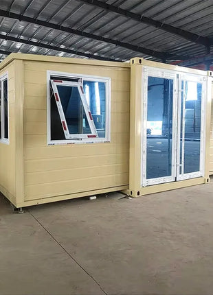 Casa mobile per contenitori Casa modulare prefabbricata espandibile Casa minuscola Soggiorno Cabina per ufficio Custodia prefabbricata impermeabile
