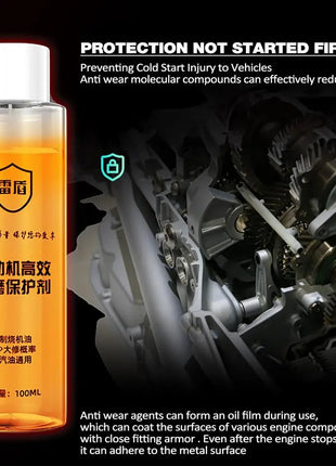 100ml Engine Additive Agent Engine Restore Additive Noise Reduction Anti-Rust Engine Protection Oil For Car Accessories - Riparo82