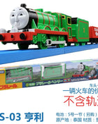 Originale Takara Tomy Tomica Thomas & Friends Treno Auto ferroviaria elettrica Golden Percy Henry Rebacca Edward Giocattolo per il regalo di compleanno del ragazzo - riparo82