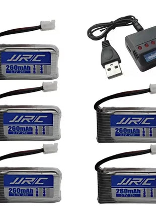 Batteria originale JJRC H36 3.7V 260mAh per E010 E011 E012 E013 Drone per Furibee F36 RC Quadcopter Parti Lipo Batteria e caricabatterie - riparo82
