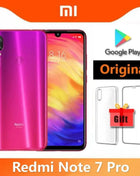Xiaomi Redmi Note 7 PRO Original Smartphone 6GB 128GB Snapdragon 660AIE Android Mobile Phone 48.0MP+5.0MP Rear Camera cellphone - Riparo82