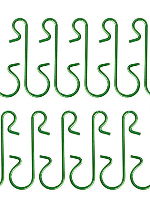 30/300 pezzi ganci in metallo a forma di S supporto albero di Natale palla pendente decorazioni appese per la casa Navidad Capodanno - riparo82
