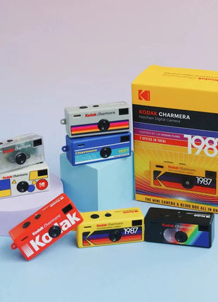 Kodak Charmera Portachiavi 1987 Mini fotocamera digitale 35MM/F2.4 Fotocamera 1 PZ 5 colori Spediti a caso Fotocamera a colori Regali di compleanno