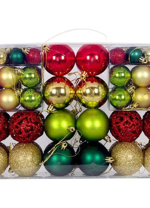 100 pz Decorazioni Di Natale Palline Albero Palle Di Natale Festa di Nozze Ornamento Forniture Per Feste Ornamento Di Natale Palla Palline Di Natale - riparo82