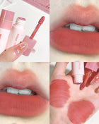 JUJU DREAM 6 Color Matte Lip Glaze - Long-lasting, colourless, non-stick cup velvet, student-friendly, brightening nude lipstick - Riparo82