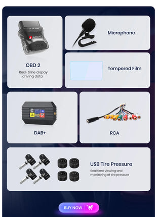 Junsun For Fiat Ducato 2006 2007 2008 -2013  Car Radio Multimedia Navigation 2 din Android 2din Autoradio CarPlay Stereo - Riparo82