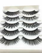 10/2 Pairs Mink Eyelashes Natural 3D Lashes Faux Cils Makeup Dramatic False Eyelashes Wholesale Eyelash Extension Makeup Tools