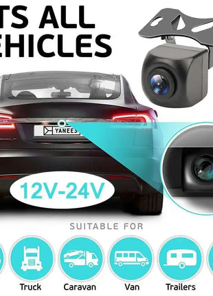 AHD 1080P Rear Camera 4 Pin Back Cam for Car DVR Carplay Android Auto Dash Cam extension Cable - Riparo82
