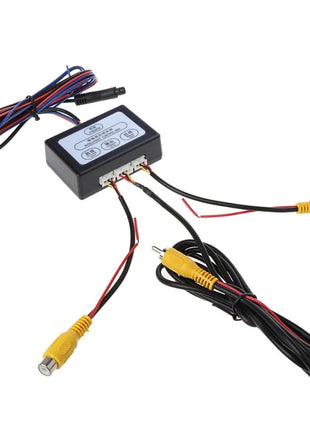 Front And Rear View With Manual Two-Way Control Box Channel Converter Car Parking Camera Video Reversing System - Riparo82