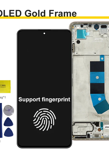 Schermo Amoled per Redmi Note 13 4G 23129RAA4G Display LCD Touch Screen digitale per Xiaomi Note13 4G 23124RA7EO Sostituzione - riparo82