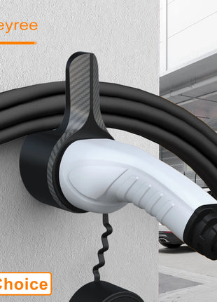 feyree EV Charger Holder Holster Dock For Electric Vehicle Type 2 Charging Cable Extra Protection Leading Wallbox - Riparo82