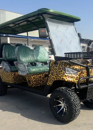 New Popularity 4 Seat Electric Golf Cart 5000W Scooter ATV Go Karts Adult Sightseeing Classic Gas Cart Electric Golf Cart - Riparo82