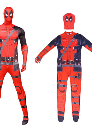Costume cosplay Deadpool per bambini Regali da supereroe Tuta Deadpool Costumi per bambini Supereroi Vestito per bambini Costume per bambini di Halloween