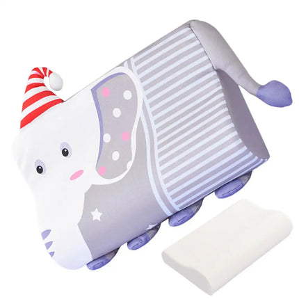Toddler Pillows for Sleeping Comfortable Neck Support Breathable Skin-Friendly Travel Cushion for Kids Small Pillow for Nap Time
