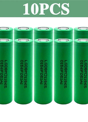 Nuova batteria al litio 18650 3500mAh 3.7v 25A INR18650 MJ1 batteria per elettroutensili ad alta potenza 18650 batteria ricaricabile + caricabatterie - riparo82