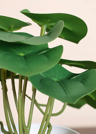 1PC Simulated Plant Potted Plant, Business Office Desktop, Foyer, Garden, Garden, Floral And Home Decoration