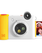 Disponibile Stampante fotografica portatile Kodak Smile + Instant Camera con fotocamera all-in-one Supporto per scheda TF con stampa senza inchiostro ZINK