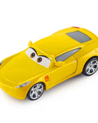 Disney Pixar Cars 2 3 Pressofuso in metallo Veicolo Saetta McQueen Mater Jackson Storm Miss Fritter Auto Giocattolo Giocattoli per bambini Regali di Natale - riparo82