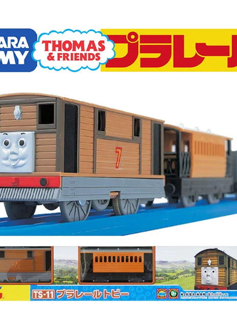 TAKARA TOMY Pule Road TS-11 Toby Electric Train modello di auto di simulazione in miniatura pressofuso in lega, giocattoli per ragazzi, regali per bambini - riparo82