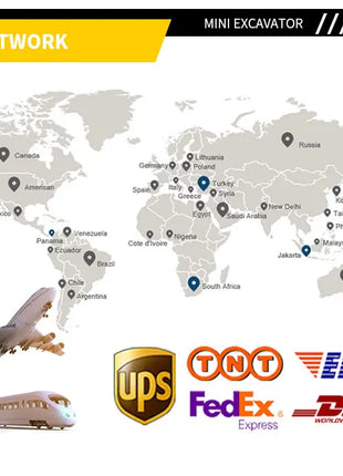 Escavatore Diesel 3.5 Tonnellate - Gru Cingolata Potente Forza Scavo - riparo82