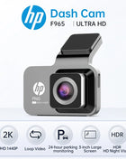 HP car camera dash cam camera 2k HD night vision WiFi DVR video loop video parking monitoring car dashcam auto - Riparo82