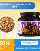 YEE Turtle Food 1.5/3/5.5mm High Protein Floating Pallets for Alligator Snapper,Red-Eared Slider&Aquatic Turtles Starter Feed - Riparo82