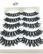 10/2 Pairs Mink Eyelashes Natural 3D Lashes Faux Cils Makeup Dramatic False Eyelashes Wholesale Eyelash Extension Makeup Tools