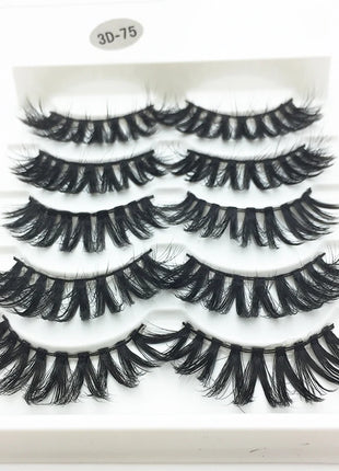 10/2 Pairs Mink Eyelashes Natural 3D Lashes Faux Cils Makeup Dramatic False Eyelashes Wholesale Eyelash Extension Makeup Tools