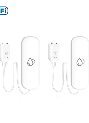 Tuya Smart WiFi/Zigbee Water Leak Sensor – Real-Time Flood Detector with App Alerts & Remote Monitoring - Riparo82