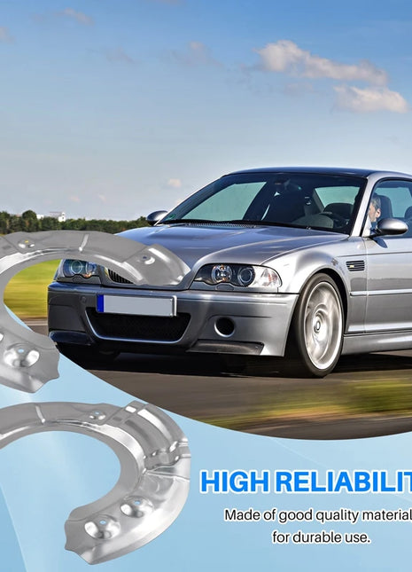 1Pair Disco Freno Anteriore Piastra di Protezione Antipolvere Per BMW 5 6 7 Serie F10 F11 F07 F06 F12 F01 F02 10-18 63179879005 63179879006