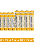 1.5V AA 9800mAh AAA 8800mAh Batteria alcalina per la luce del LED Giocattolo Mp3 Fotocamera Flash Rasoio Lettore CD Mouse senza fili Tastiera Auricolare - riparo82