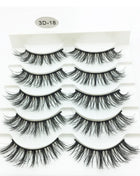 10/2 Pairs Mink Eyelashes Natural 3D Lashes Faux Cils Makeup Dramatic False Eyelashes Wholesale Eyelash Extension Makeup Tools