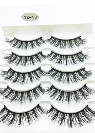 10/2 Pairs Mink Eyelashes Natural 3D Lashes Faux Cils Makeup Dramatic False Eyelashes Wholesale Eyelash Extension Makeup Tools