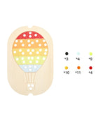 Tavolo sensoriale Montessori per bambini Vassoio sensoriale in legno per bambini Giocattoli per l'educazione precoce del bambino Apprendimento del bordo del movimento fine Regalo - riparo82