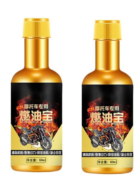 Motorcycle Engine Oil Additive Motorcycle Engine Carbon Cleaner 60ml Petrol Saving Treasure Carbon Remover Agent Engine Flush - Riparo82