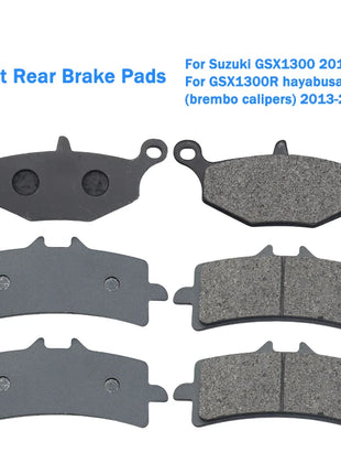 Per Suzuki GSX1300R GSX 1300R Hayabusa Brembo Pinze 2013-2020 Moto Anteriore Posteriore Pastiglie Freno Premium Accessori di Attrito