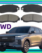 Per Jaecoo J7 1.6T Pastiglie Freno Anteriori/2023 2024 2025/Parti Auto K-37009 K-04005