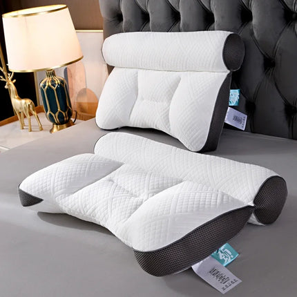 Cervical Orthopedic Neck Pillow To Help Sleep And Protect The Pillow Neck Household Soybean Fiber Pillow Comfortable Sleeping