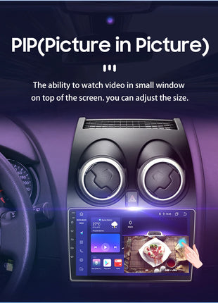 Hizpo 8G+128 AI Voice Car Radio Android Auto Multimedia For Nissan Qashqai J10 2006 2007 2008-2013 Carplay 4G 2din GPS autoradio - Riparo82