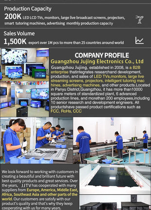 Normal 24 Inch Flat Screen Led Tv Accept Custom Android Tv Television Smart Tv 32 40 43 50 55 65 75 85 Inch 4K - Riparo82