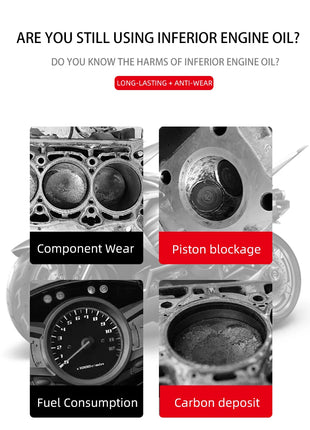 SANVO Olio per moto 4T Olio motore Idrogenato Olio sintetico a quattro tempi 15W-40 Olio SF sintetico all'ingrosso